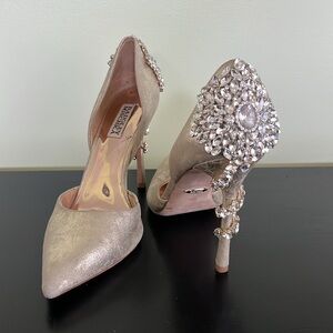 Badgley Mischka Brand
Vogue D'Orsay Embellished Heels